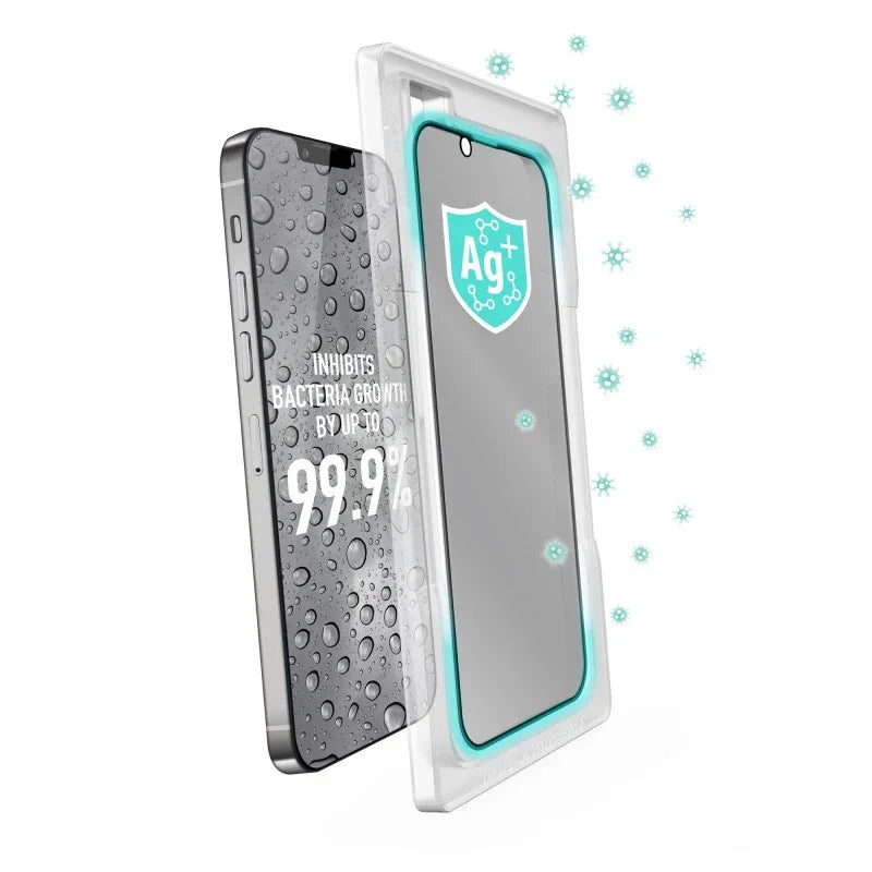 Torrii Bodyglass Screen Protector Anti-Bacterial Coating For iPhone 14 - Full Privacy - Tashqila Torrii Bodyglass Screen Protector Anti-Bacterial Coating For iPhone 14 - Full Privacy - Tashqila